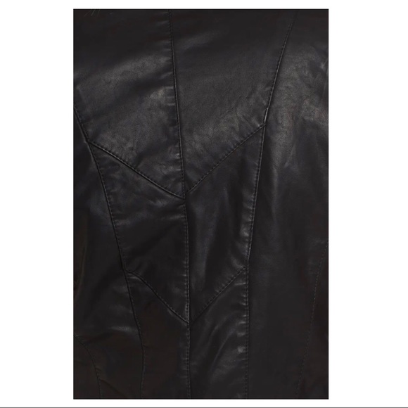 Faux Leather Jacket - Picture 6 of 14